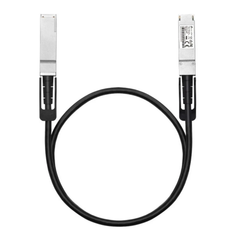 TP-LINK OMADA SM9220-1M CABLE DE FIBRA ÓPTICA E INFINIBAND QSFP28 TWINAX NEGRO