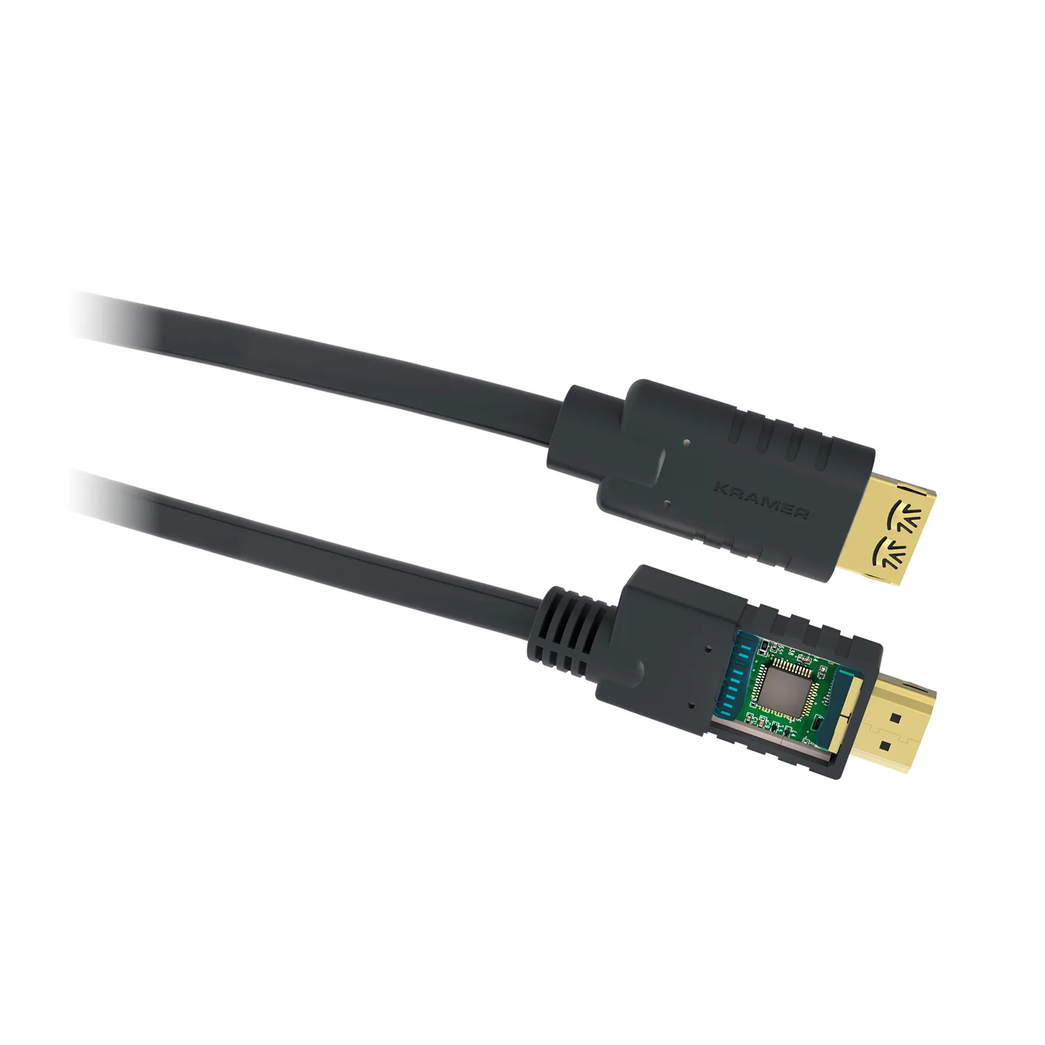 CABLE ACTIVO HDMI DE ALTA VELOCIDAD CON ETHERNET, 15,20 MTS. 4K@60HZ (4:4:4)