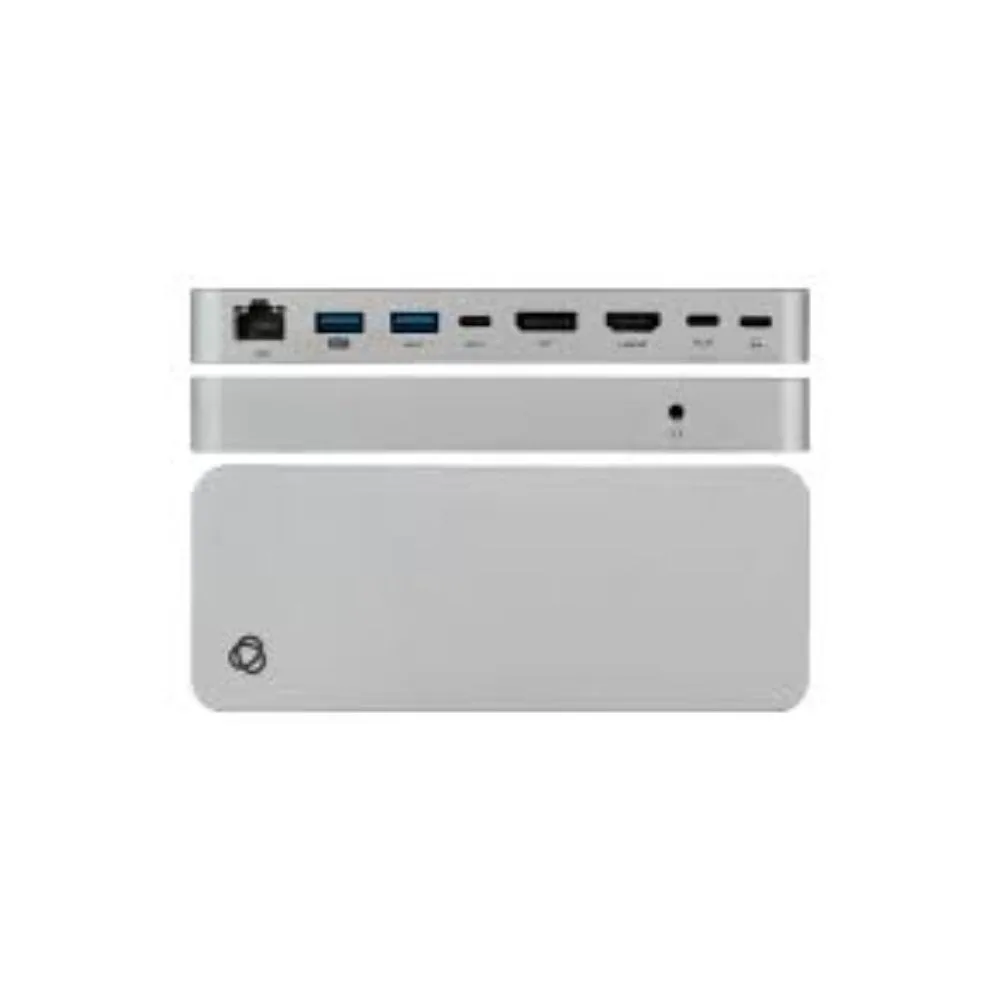 PORTABLE DOCKING STATION - ADAPTER USB TYPE-C TO USB TYPE-C-HDMI-DP-RJ45-USB-PD-AUDIO 3-5