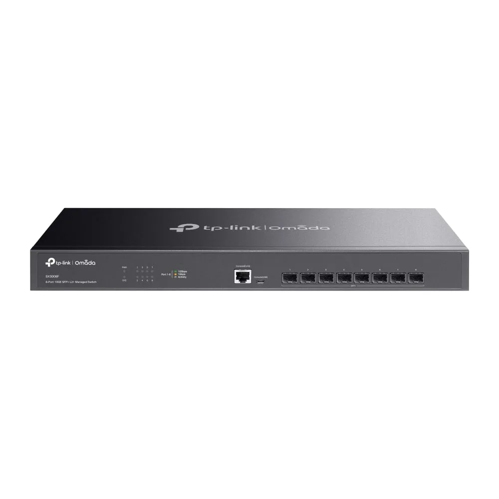 TP-LINK OMADA SX3008F SWITCH GESTIONADO L2/L3 NEGRO