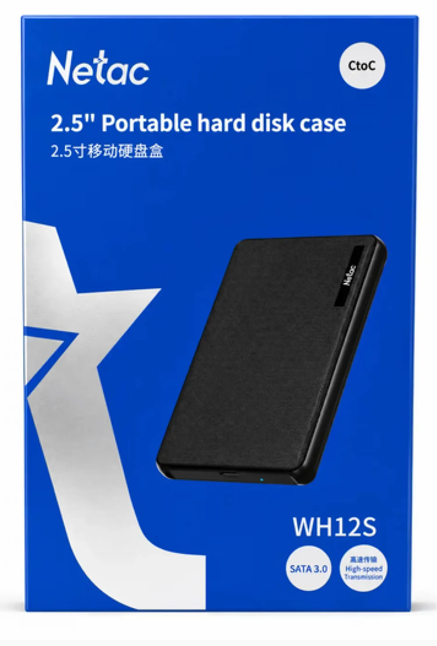 Accesorios Netac Carry Disk Case Wh12s