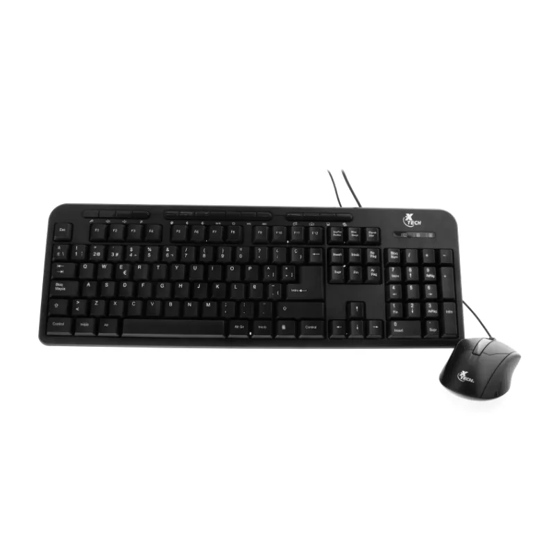 TECLADO X-TECH COMBO MOUSE XTECH USB MULTIMEDIA