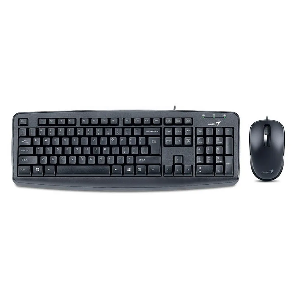 MOUSE GENIUS TEC+ GENIUS KM-200 SMART USB BLACK