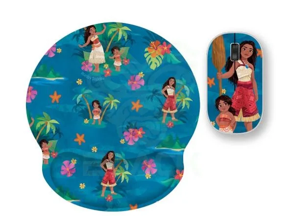 COMBO XTECH MOUSE Y MOUSEPAD EDICION MOANA