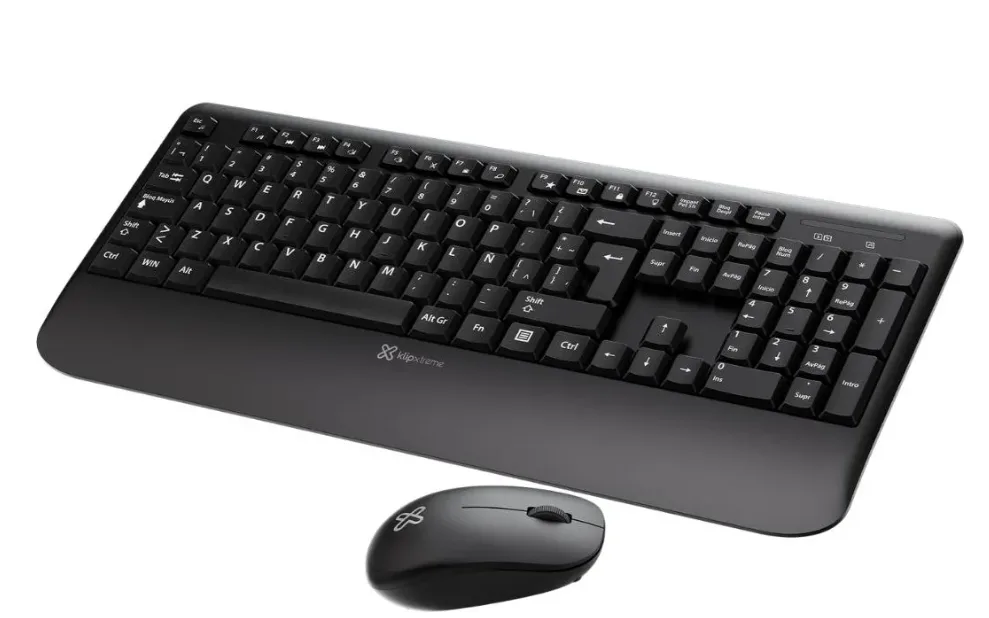 TECLADO INALAMBRICO KLIP XTREME COMBO Y MOUSE KLIPXTREME KCK-300S KEYROLL