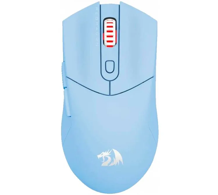 MOUSE REDRAGON STAR PRO M917 WIRELESS CELESTE USB-C 60G