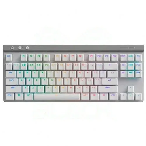 TECLADO LOGITECH G515 TKL LIGHTSPEED WHITE WIRELESS 2.4GHZ - BT