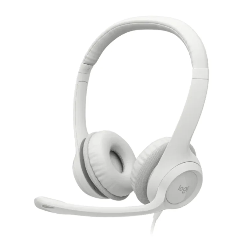 AURICULAR CMIC LOGITECH CLEAR CHAT COMFORT USB H390 WHITE