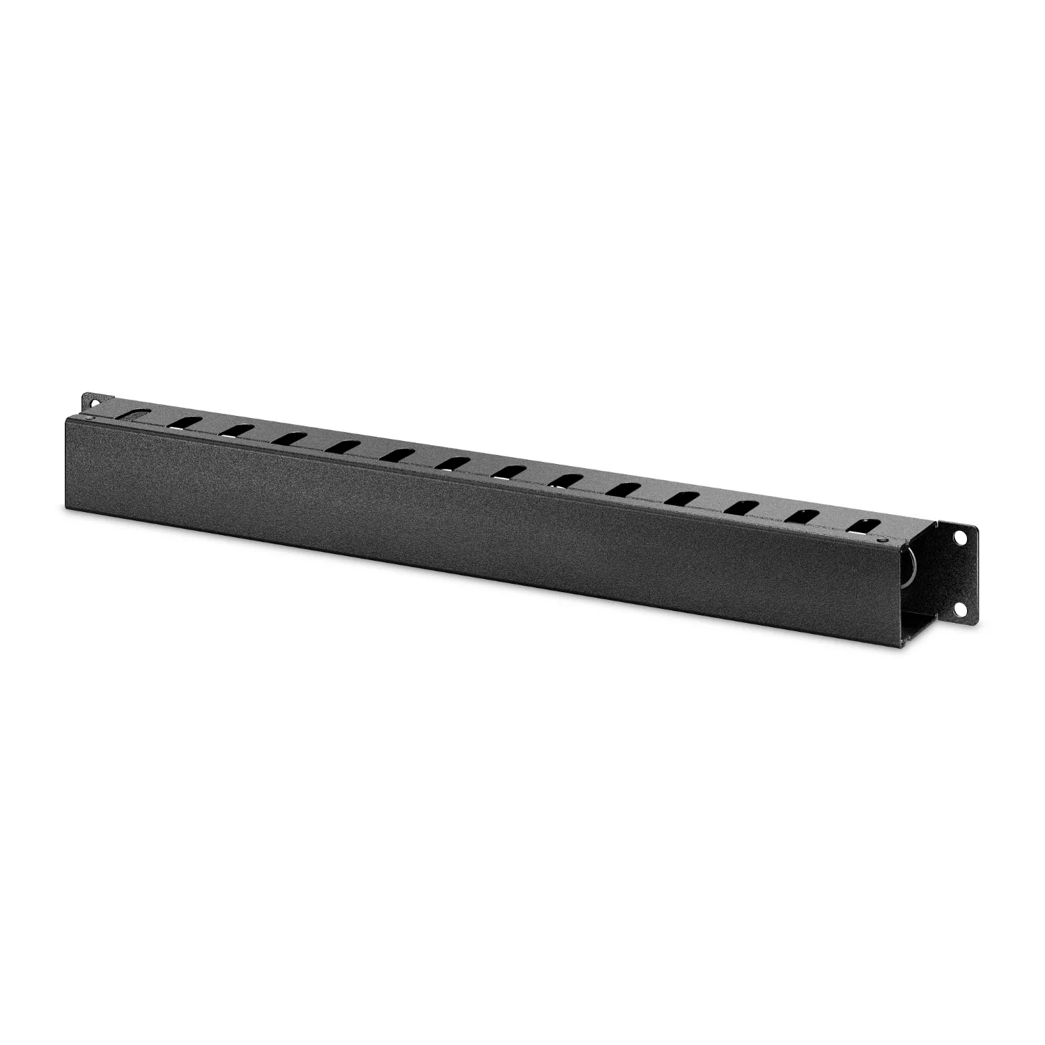 EASY ORGANIZADOR HORIZONTAL, 1U, 19", 44MM, NEGRO