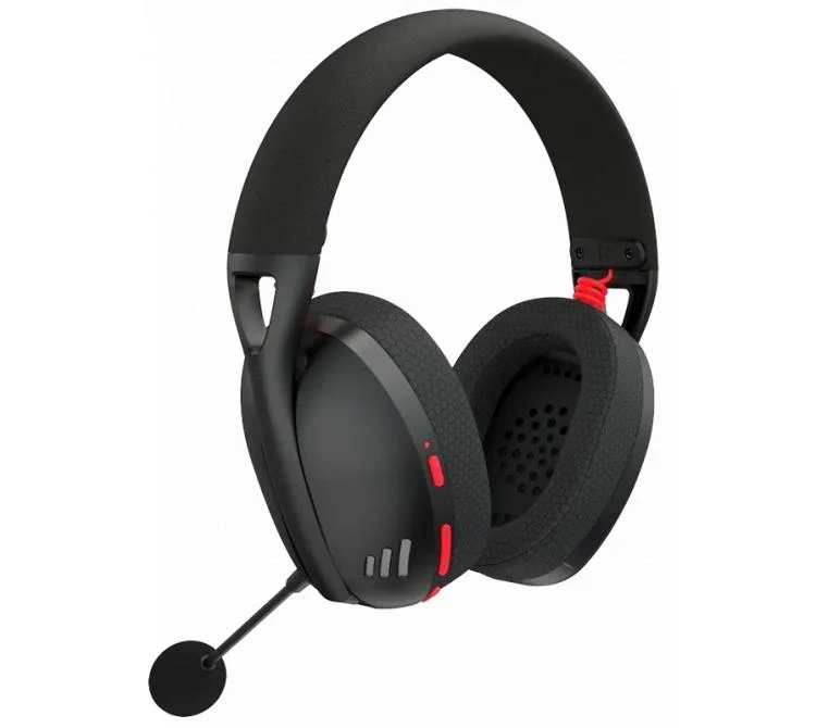 AURICULARES REDRAGON IRE PRO H848 ULTRA LIGHTWEIGHT WIRELESS 2.4GHZ BLUETOOTH 5.2 BLACK 7.1 USB-C