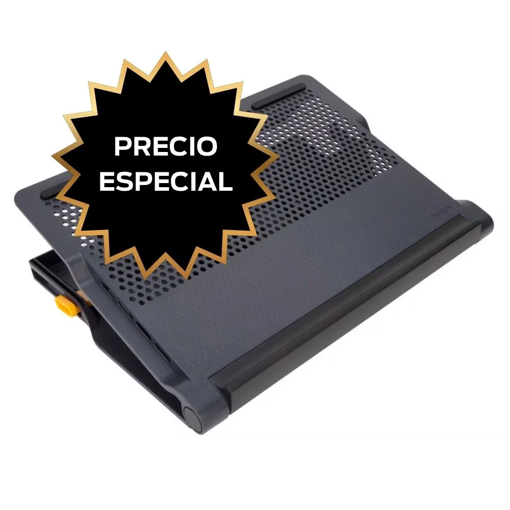 BASE NOTEBOOK TARGUS CHILL MAT + HUB 4 PUERTOS USB