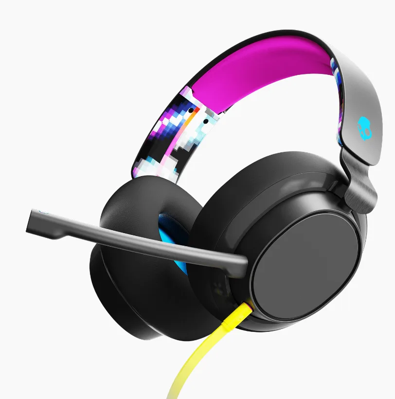 AURICULAR SKULLCANDY SLYR MULTI-PLATAFORMA GAMING WIRED OVER-EAR - BLACK