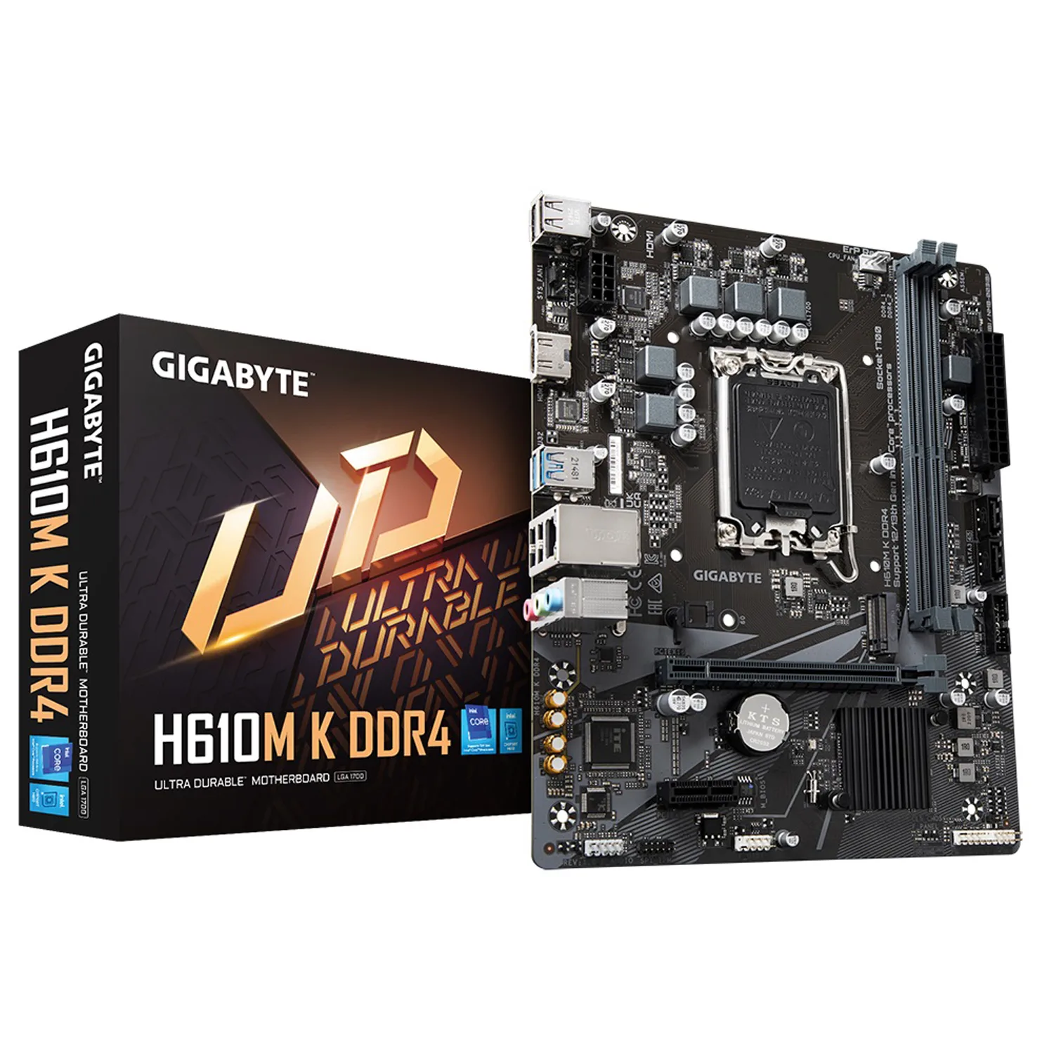 MOTHER GIGABYTE (1700) H610M K INTEL DDR4