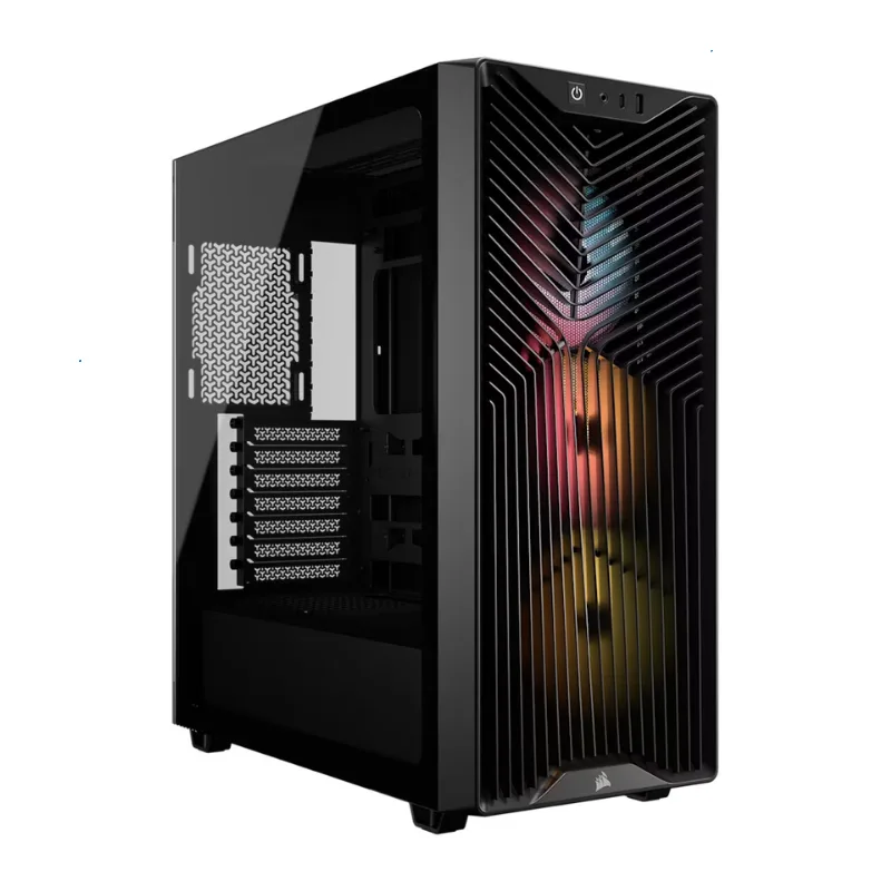 GABINETE CORSAIR 3200D RS ARGB MID-TOWER TG BLACK