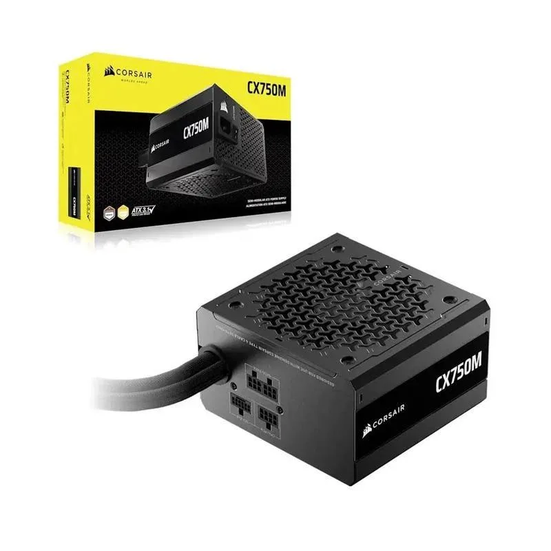 FUENTE 750W CORSAIR CX750M 80+ BRONZE CMX SEMI MODULAR