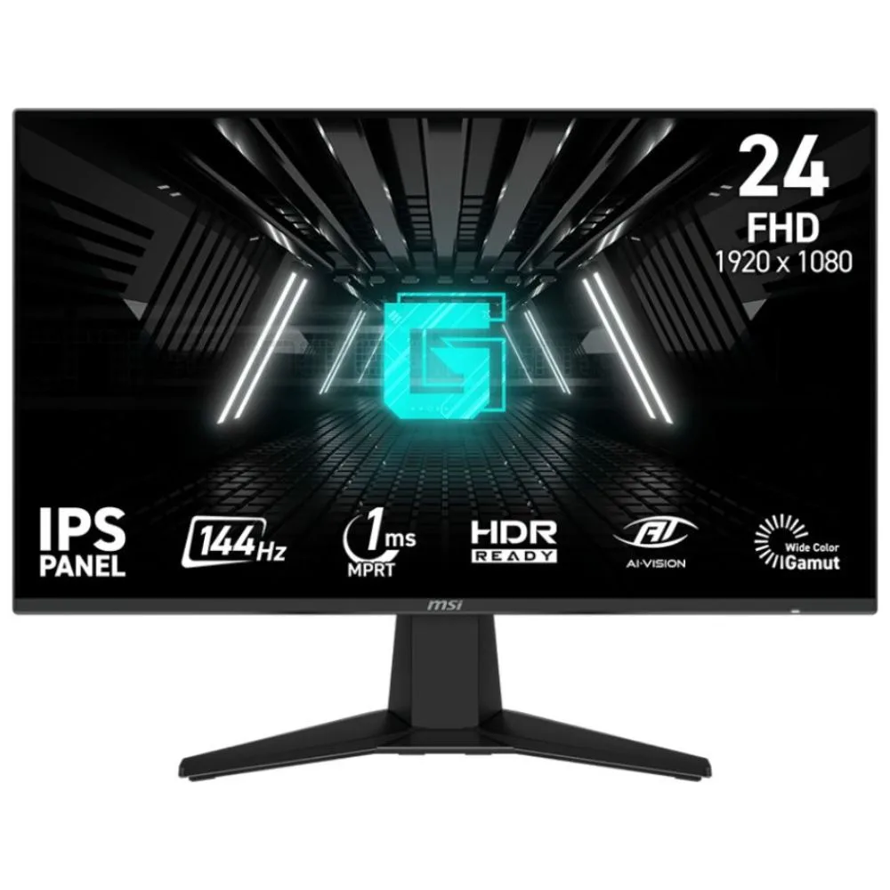 MONITOR 24" MSI G242L E14 IPS 144HZ HDMI DP