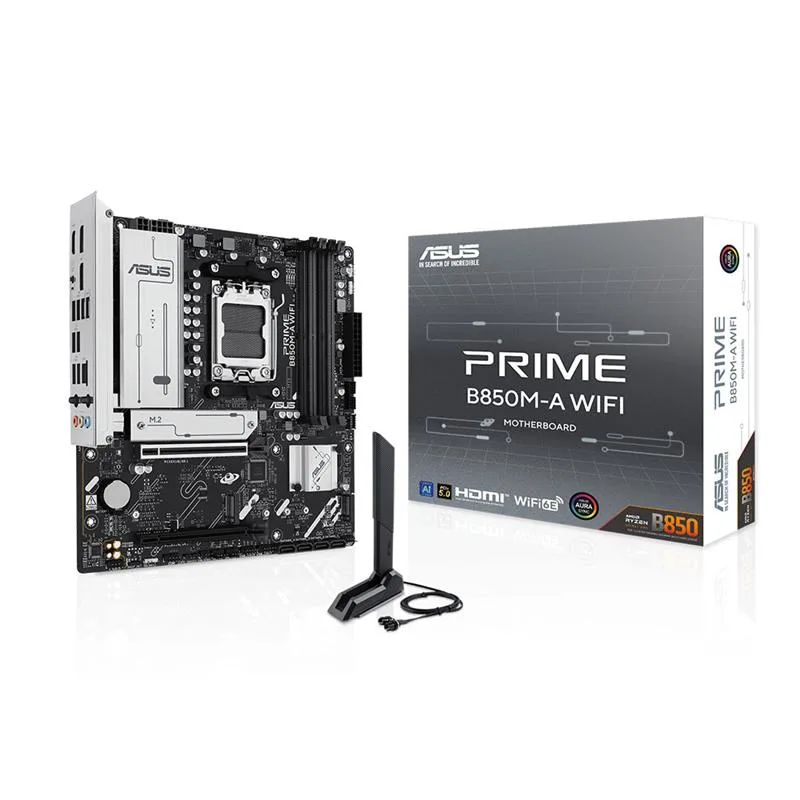 MOTHER ASUS (AM5) PRIME B850M-A WIFI AMD DDR5
