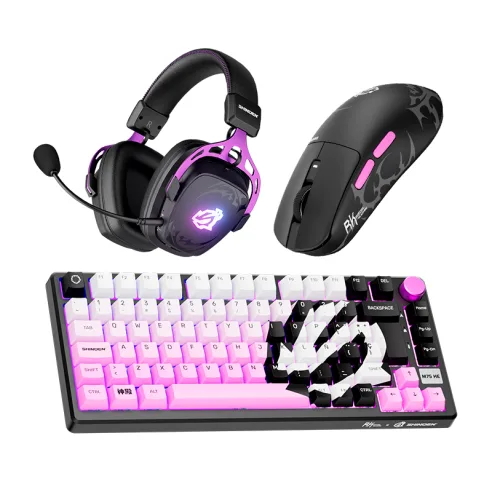 Teclado Royal Kludge Pre Venta Combo Shinden Rkm75 He + Mouse M3 + Auricular Hg103 + Regalo Sorpresa Teclado Royal Kludge Pre Venta Combo Shinden Rkm75 He + Mouse M3 + Auricular Hg103 + Regalo Sorpresa