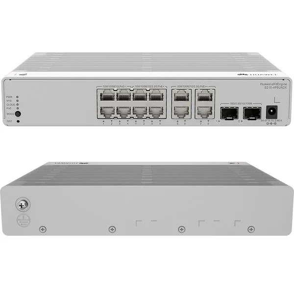 SWITCH HUAWEI EBG 4P GE 8PM 2,5GE 2-SFP 10GE POE+(120W)