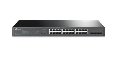 SWITCH TP LINK 24 PUERTOS GB SMART + 4SFP POE+
