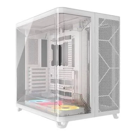 GABINETE CORSAIR AIR 5400 LX-R LINK RGB WHITE