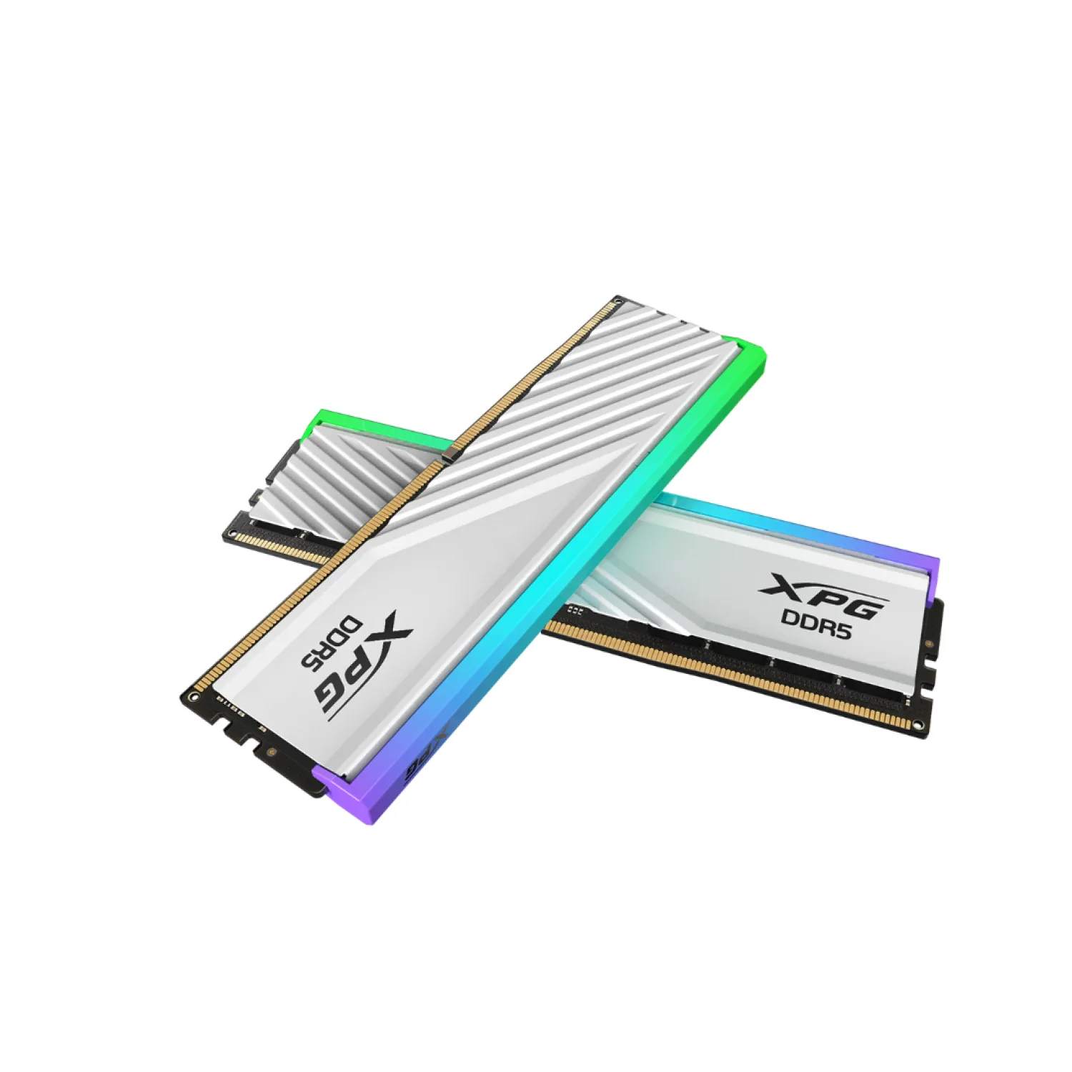 MEMORIA DDR5 8GB 5600MHZ ADATA 2X8GB XPG LANCER WHITE RGB HEATSINK