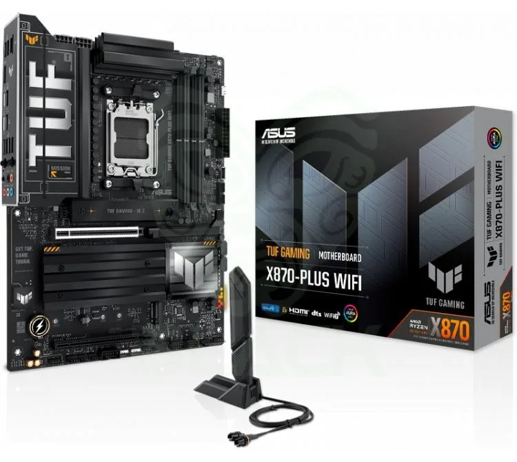 MOTHER ASUS (AM5) TUF GAMING X870-PLUS WIFI DDR5 BOX ATX