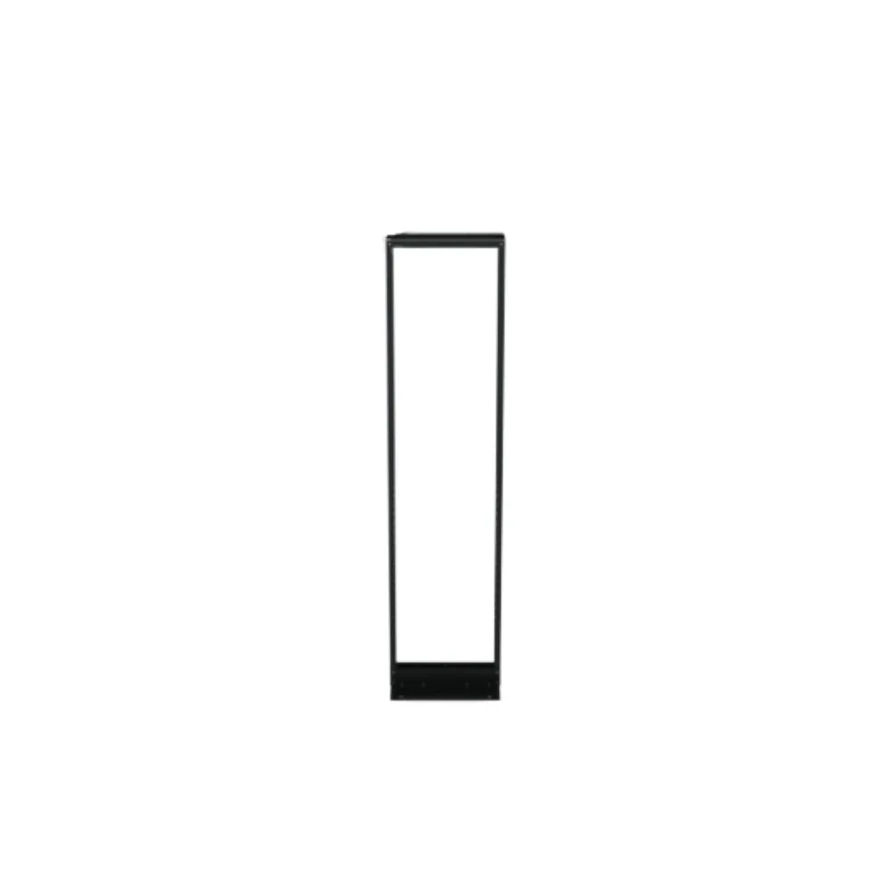 RACK,2POST,RS1 VALUE,19IN W,3IN D,45U,STEEL,BLACK,#12-24 SCRW