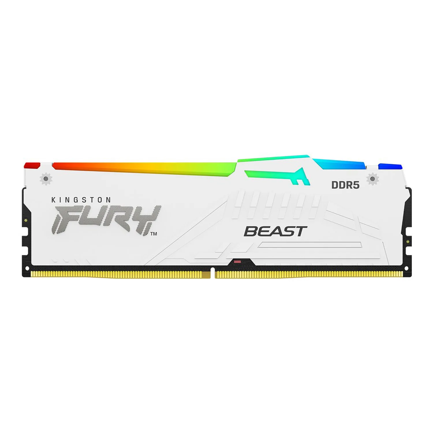 MEMORIA DDR5 16GB 6800MHZ KINGSTON FURY BEAST WHITE RGB PARA PC