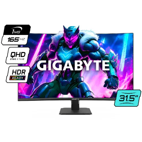 MONITOR 32" GIGABYTE GS32Q QHD IPS 165HZ 1MS
