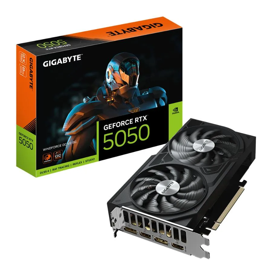 PLACA DE VIDEO RTX 5050 8GB GIGABYTE WINDFORCE