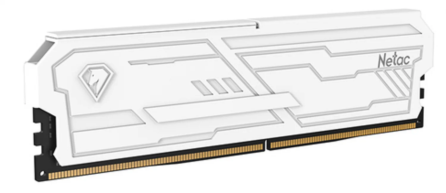 MEMORIA DDR5 32GB 6000MHZ NETAC SHADOW III C38 WHITE (16GBX2)
