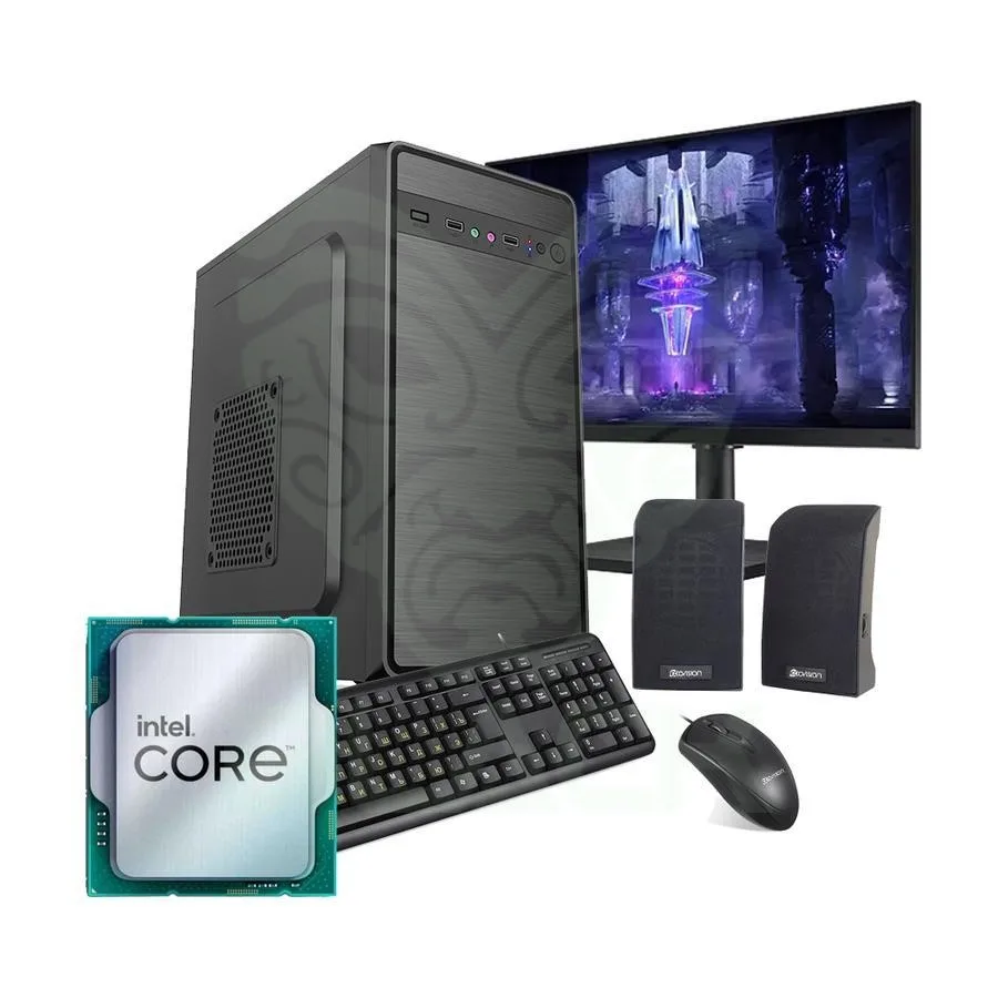 PC ECOVISION INTEL I5 12400 + 16GB + 1TB + MONITOR 24
