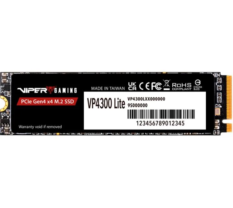 DISCO SOLIDO SSD M.2 PATRIOT 4TB VP4300 LITE 7400MB/S NVME PCI-E GEN4 PS5 COMPATIBLE