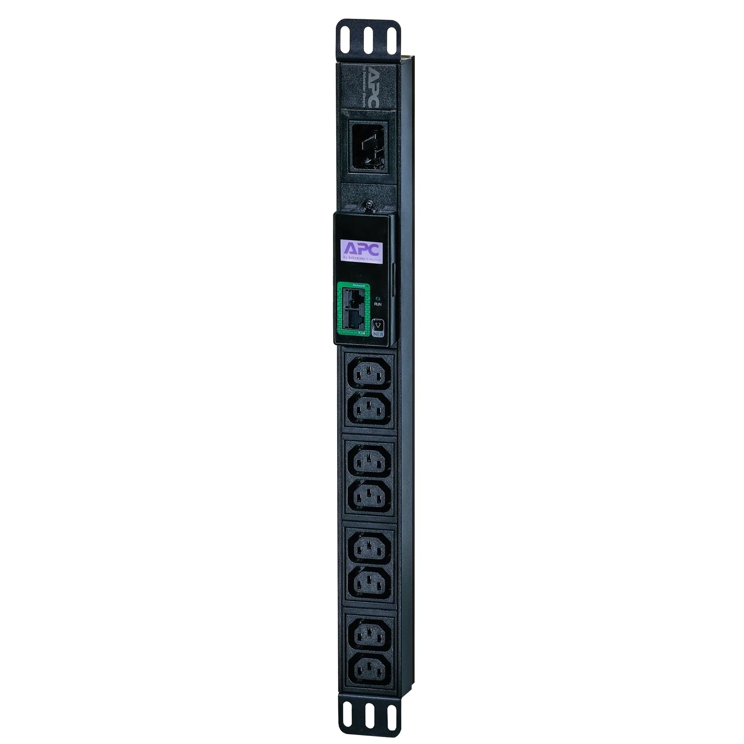 PDU EASY MEDIDA, 1U, 1 FASE 16A, SALIDAS 8XC13, ENTRADA C20