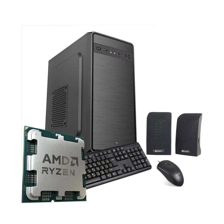 PC ECOVISION AMD RYZEN 7 8700G + 32GB + 1TB + WIFI