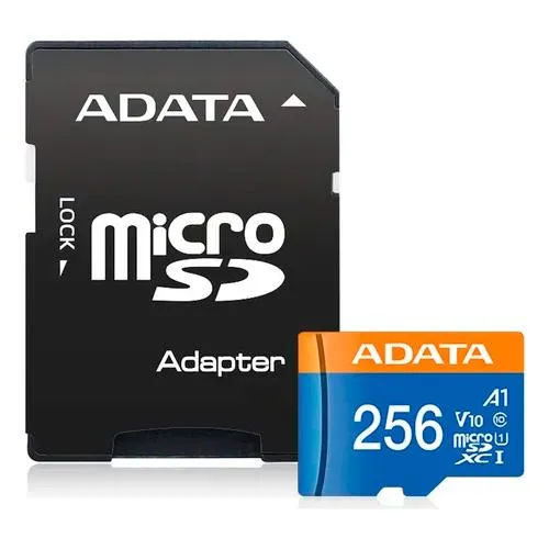 MEMORIA MICRO SD 256GB CLASE 10 C/A ADATA