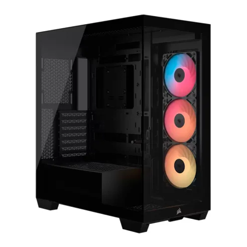 Gabinete Corsair 3500x Rs-r ARGB Mid Tower Negro Gabinete Corsair 3500x Rs-r ARGB Mid Tower Negro