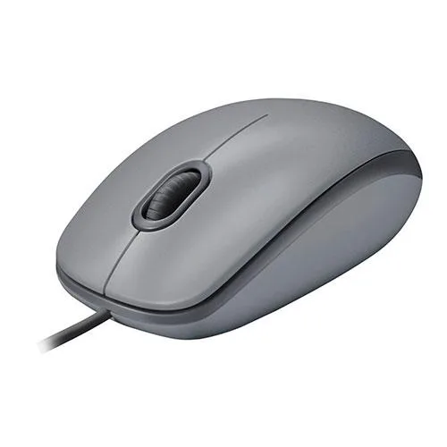 MOUSE LOGITECH M110S GRAY SILENT USB