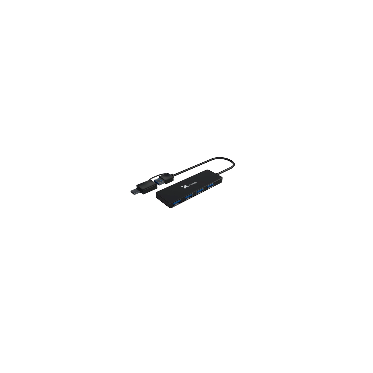 ADAPTADOR XTECH EXTENSION USB 4 PUERTOS 3.0