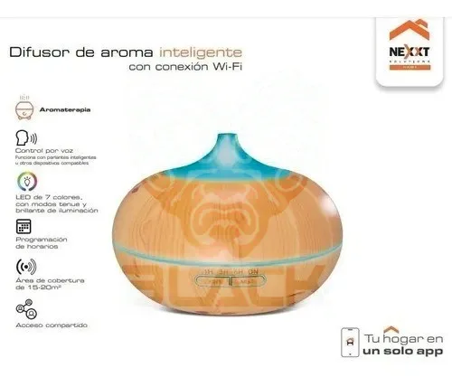 Difusor Aromatico Nexxt Home Humidificador USB 120ml