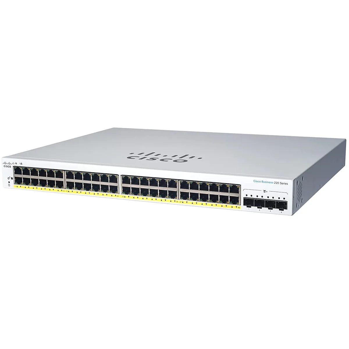 SWITCH CISCO CBS220 48G POE 4X1G SFP