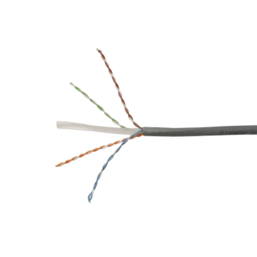 CABLE CATEGORIA 6 DE 4 PARES TENDRADOS SOLIDOS UTP...
