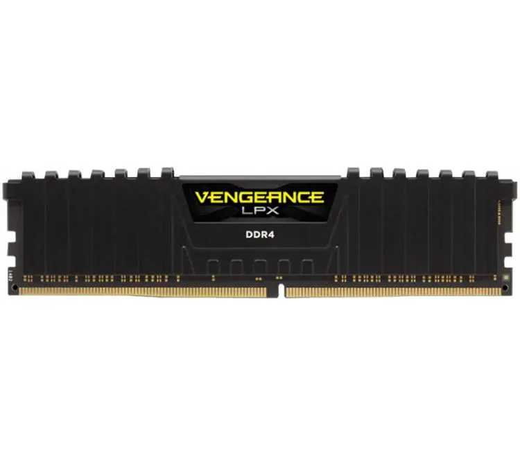 MEMORIA CORSAIR DDR4 8GB 3200MHZ VENGEANCE LPX BLACK CL16