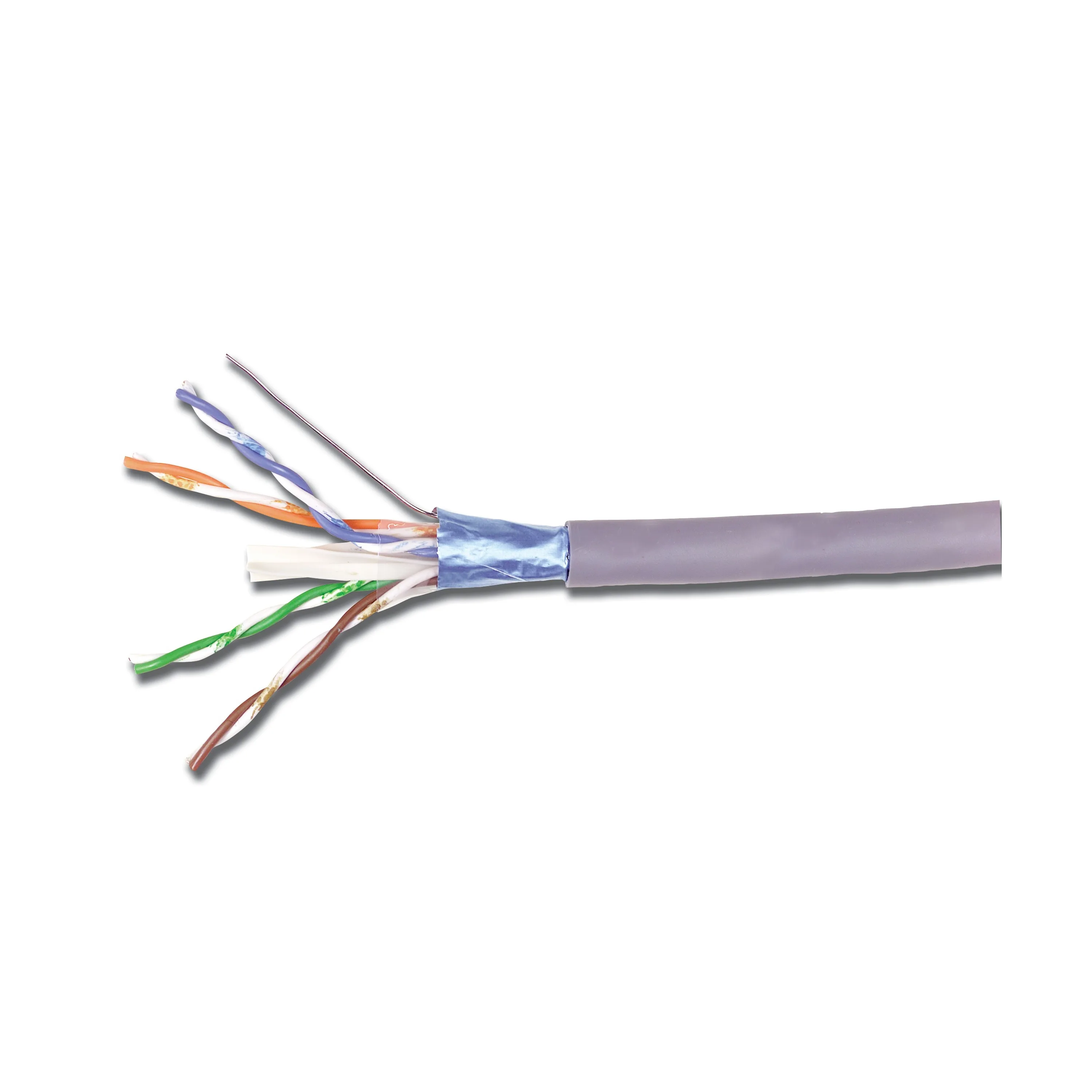 CABLE CATEGORIA 6A DE 4 PARES TENDRADOS SOLIDOS F/...