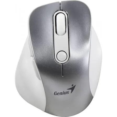 MOUSE INALAMBRICO GENIUS ERGO 9000S PRO PLATA