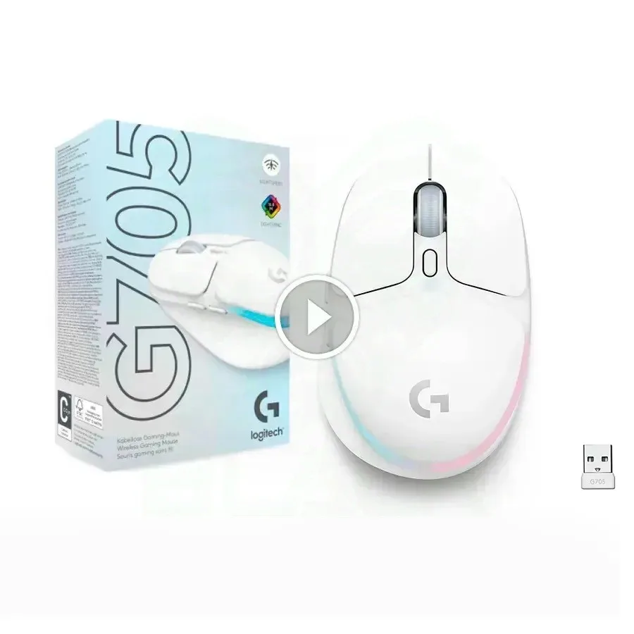 MOUSE LOGITECH G705 AURORA BLANCO