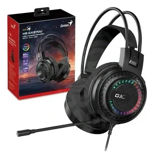 Auriculares + Mic Genius HS-GX570U Caja Dañada