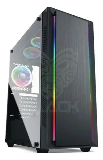 Gabinete Solarmax CM-B6201 Black Mesh 3x Fan ARGB Mid-tower