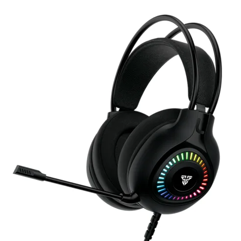 AURICULARES GAMER FANTECH ORBIT 7.1 HG25 RGB BLACK 50MM USB